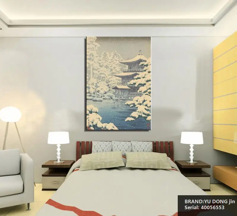 Earth light Landscape Classical oil Painting Drawing art Spray Unframed Canvas technical scarf miniature realistic40056553 | Дом и сад