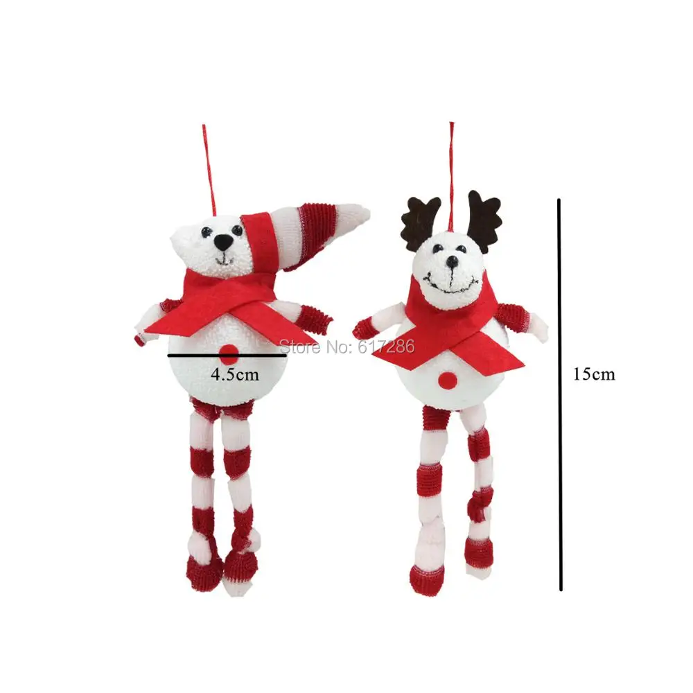 8 шт./лот рождественские украшения из пенопласта с 4 дизайнерскими Санта-Клаусом