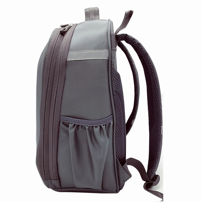 Children School Bags For boys gray Nylon Tiger head Orthopedic Backpacks Book Bag Kids Satchel Knapsack Mochila Escolar 2023