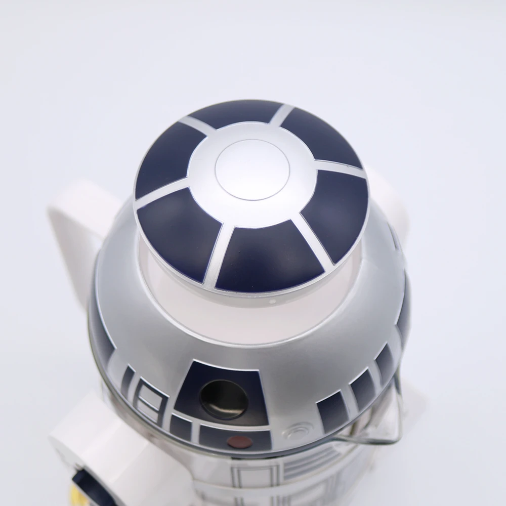 960 мл Домашний Мини Звездные войны Робот R2-D2 креативный французский пресс Домашний Мини Френч-пресс эспрессо черный кофе ручной кофейник