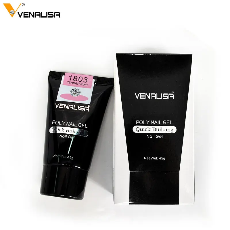 2019 новый дизайн ногтей Venalisa canni камуфляж цвет продлить строитель акриловый