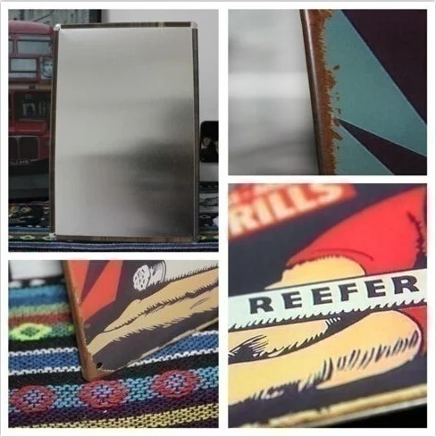 Металлическая жестяная вывеска в стиле ретро Нью Йорк Манхэттенский мостик