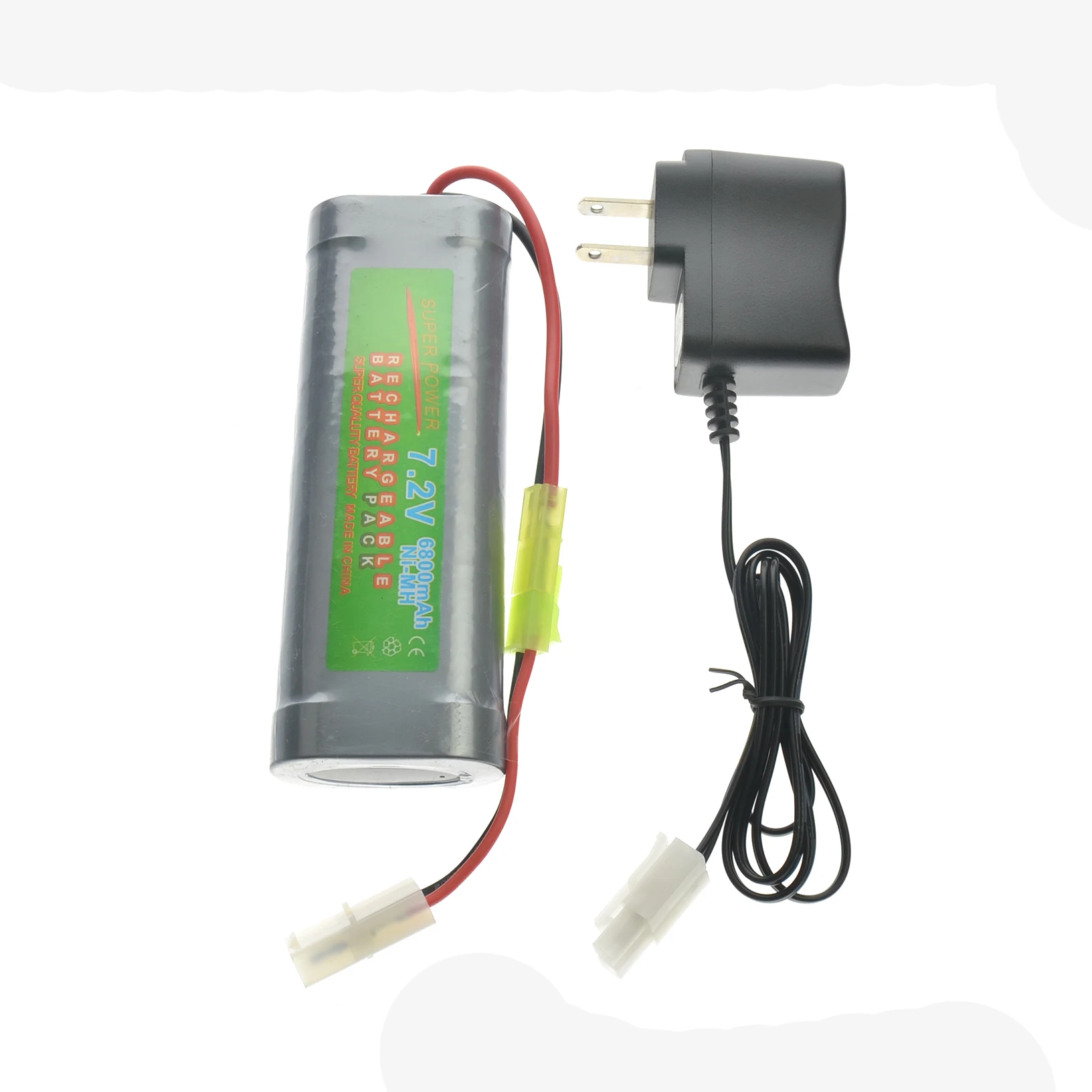 1pcs 7.2V 6800mAh rechargeable battery pack + charger US/ EU/AU/UK Plug Adapter | Электроника