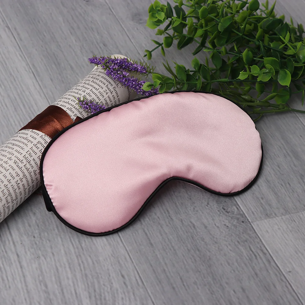 1 шт. мягкая имитация шелка маска для сна мягкий тент чехол путешествий