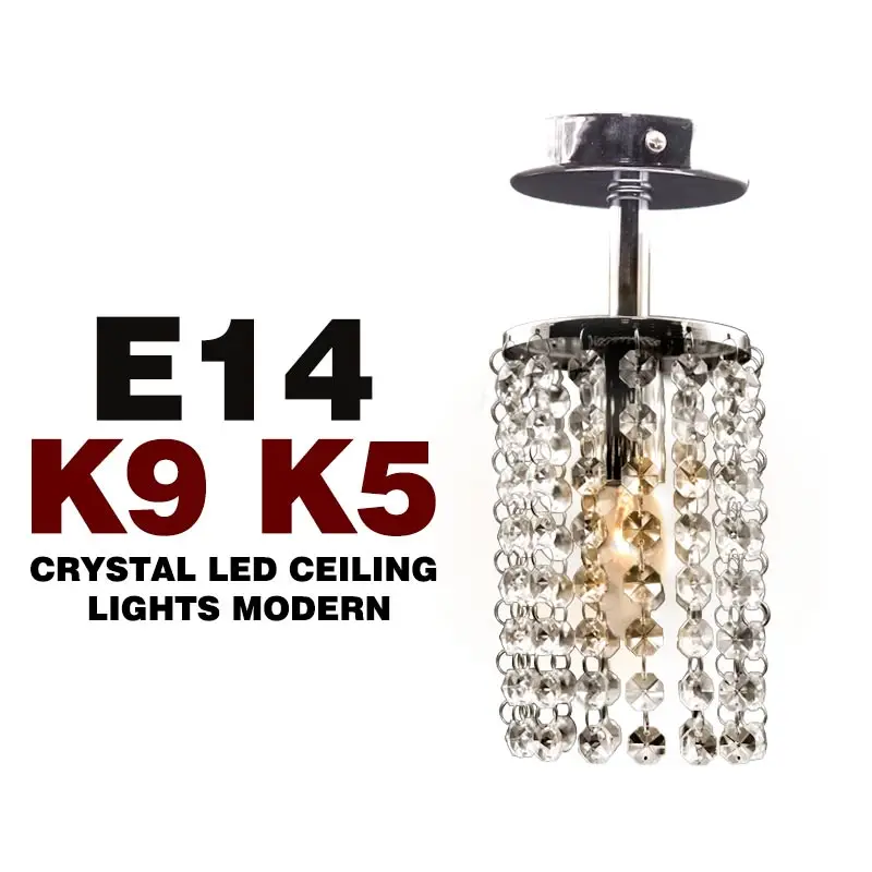 K9 хрустальные люстры цепь Новинка 2017 года современная люстра Pendientes Кристалл