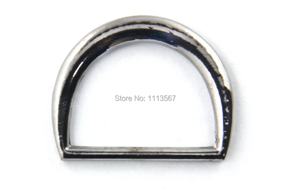 Металлические D-образные кольца-Крючки 100 шт. пряжка для ремня сумок одежды крючки