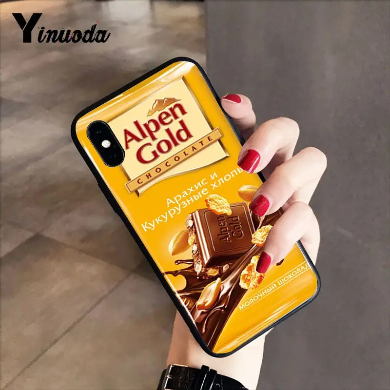 Yinuoda Аленка бар с изображением шоколада wonka пользовательские фото мягкий чехол для телефона для iPhone 8 7 6 6S 6Plus X XS MAX 5 5S SE XR 10 Чехол - Цвет: A8