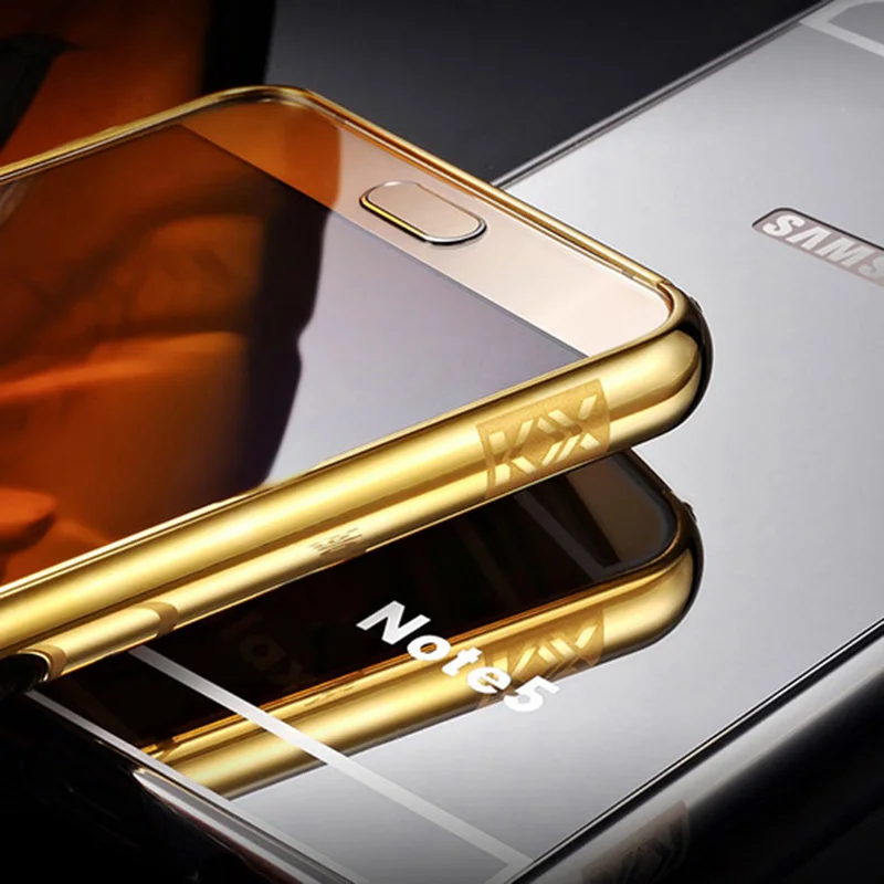 Чехол для Samsung Galaxy Note 5 N9200 N920t N920 N920p Project благородный золотой акриловый