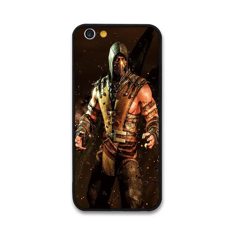 Mortal Kombat X Логотип Луффи оболочки Пластик жесткий чехол накладка на заднюю панель