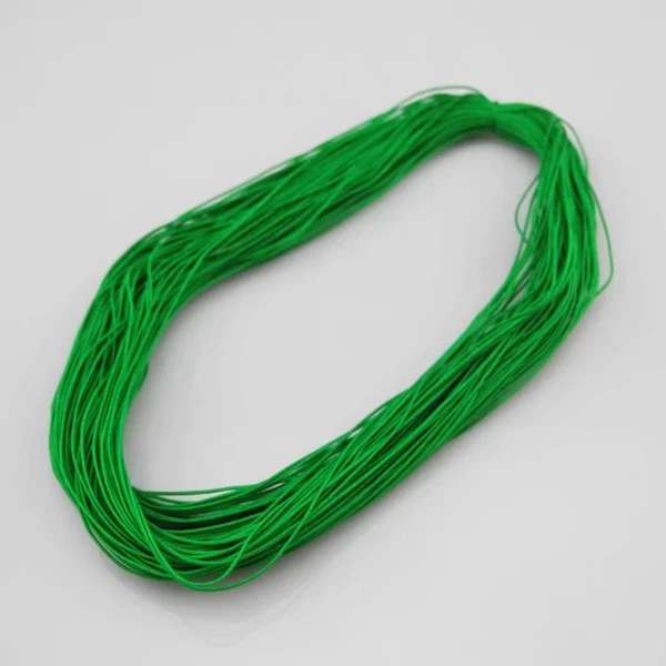Irish Green 0,5 мм нейлоновый шнур нить китайский узел макраме шнур браслет плетеный шнур DIY кисточки вышивка бисером нить-30 м - Цвет: Irish Green
