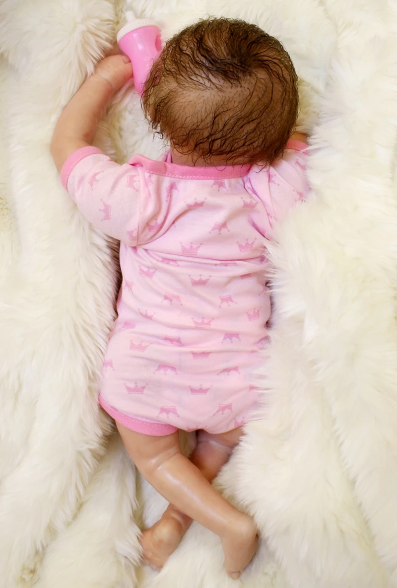 2" bebe born menina модная игрушка силиконовые reborn куклы для малышей подарок для детей Мягкий сенсорный настоящий вид куклы для младенцев