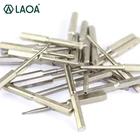 LAOA 2 шт. S2 шуруповерт с прецизионными прорезями Phillips Pentagonal Triangle Torx Hex Bit Инструменты для ремонта телефона без ручки