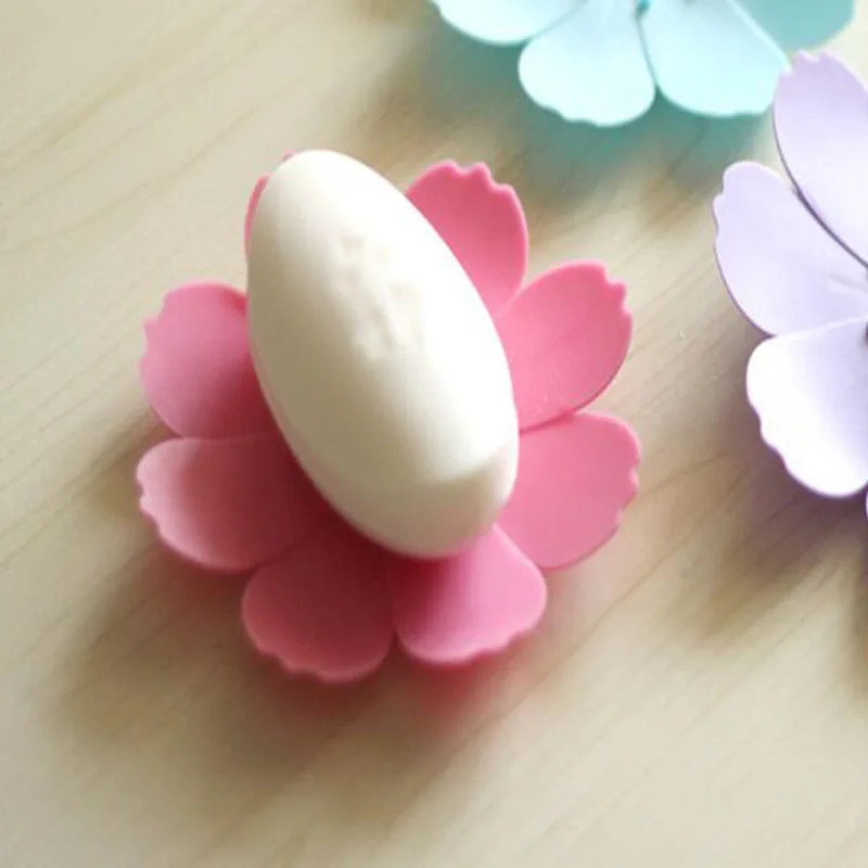 Creative Candy Silicone Soap Flower Style Frame Travel Portable Box | Обустройство дома