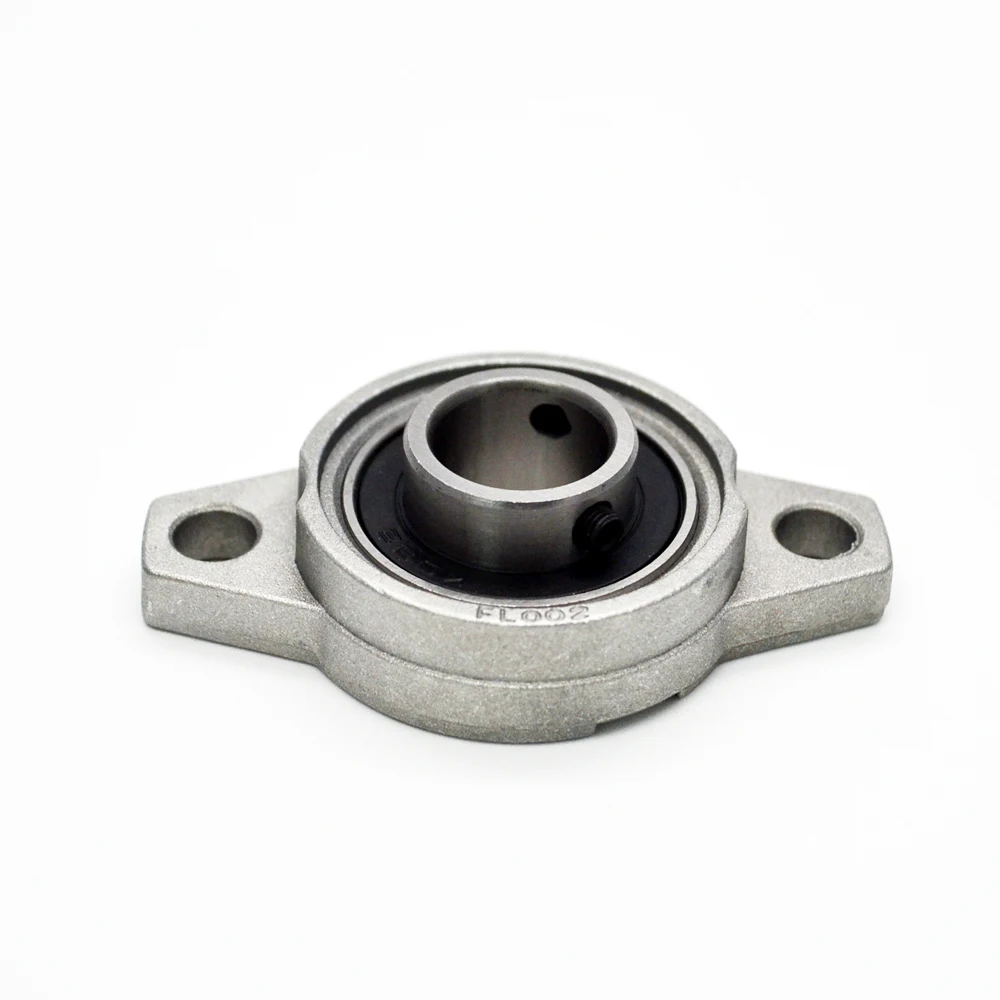 10 pcs Free shipping KFL08 8mm diameter zinc alloy bearing housing FL08 K08 pillow block | Shafts