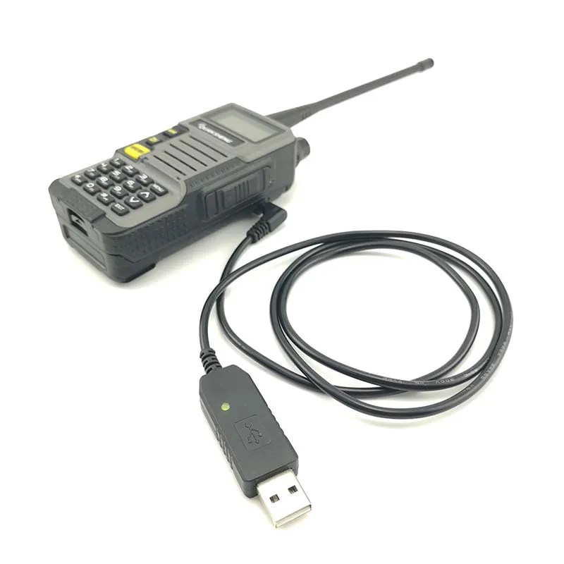 Quansheng UV-R50-2 обновления Мобильный двухканальные рации УКВ двухдиапазонный радио Comunicador КВ трансивер сканер Baofeng Uv-5r - Цвет: Add a USB charger