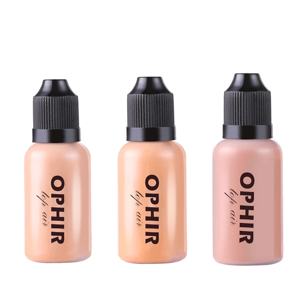 Краска для макияжа OPHIR Airbrush 3 цвета воздушная основа краски лица макияж салона