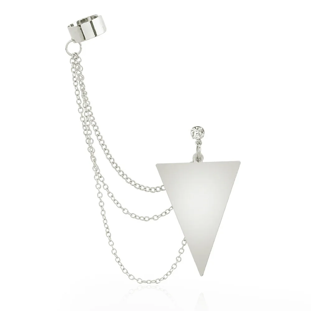 Женские Треугольные Серьги ZLDYOU длинные серьги-подвески из цинкового сплава с