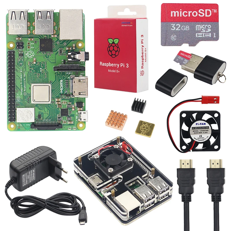 5V 3A Raspberry Pi 3 Model B+ блок питания Кнопка переключения адаптер питания микро USB порт для Raspberry Pi 3 Model B+ плюс