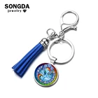 Брелок для ключей с мультяшным изображением милой лошади Баоли пони