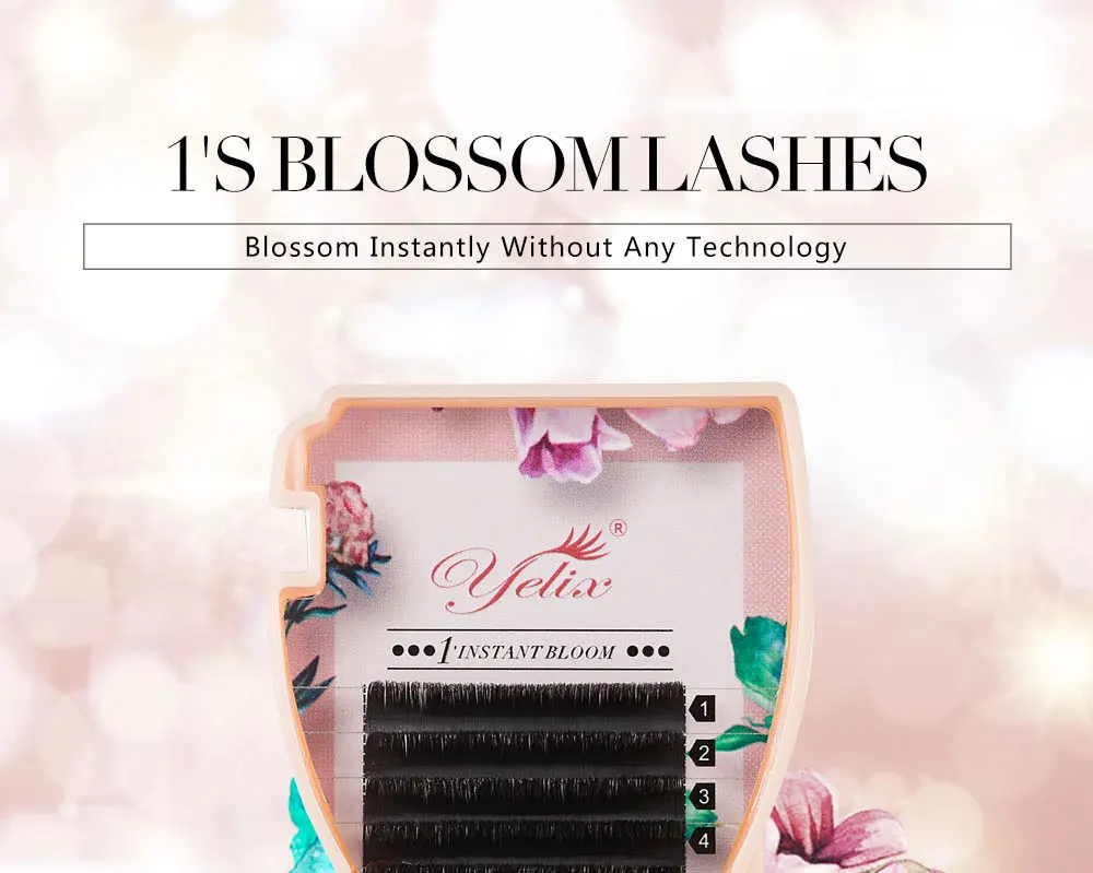 Yelix 2d-6d магнитные ресницы камелии накладные ресницы 1S Blossom наращивание ресниц норка ресницы объем веер Ресницы Поддельные ресницы макияж