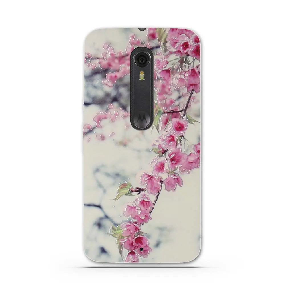 Роскошный чехол с принтом для Motorola Moto X Стильный силиконовые мягкие чехлы из ТПУ