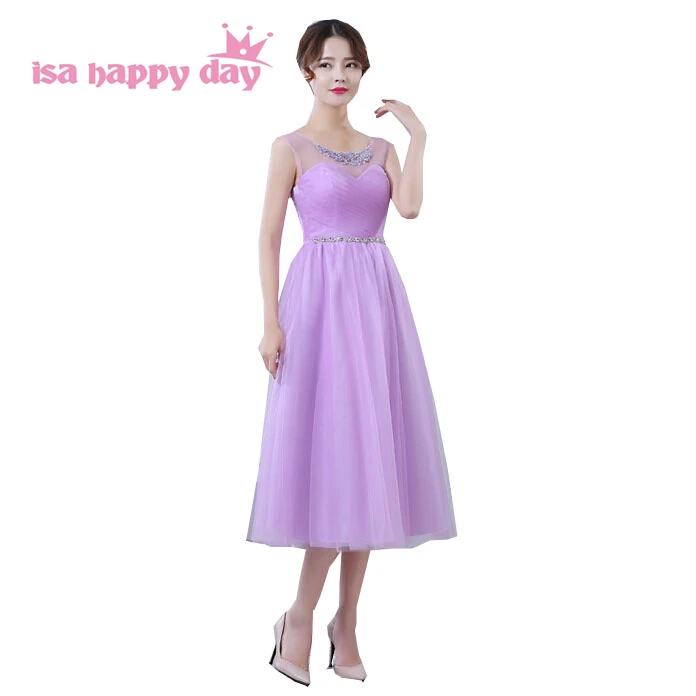 

robe de soiree occasions lavender corset tea length evening gowns dress eleganc formal party invitations short dresses H3616