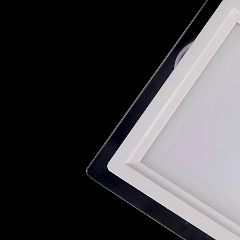 20 шт./лот приглушаемый Светодиодный точечный светильник квадратный стеклянный