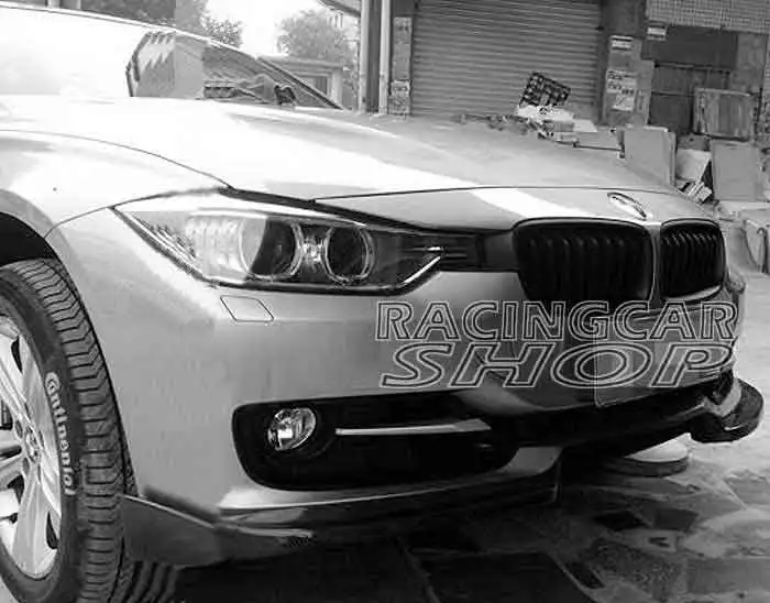 Окрашенные передний спойлер сплиттер 1 пара для BMW F30 F35 3 ей серии 2012UP B124F|splitter