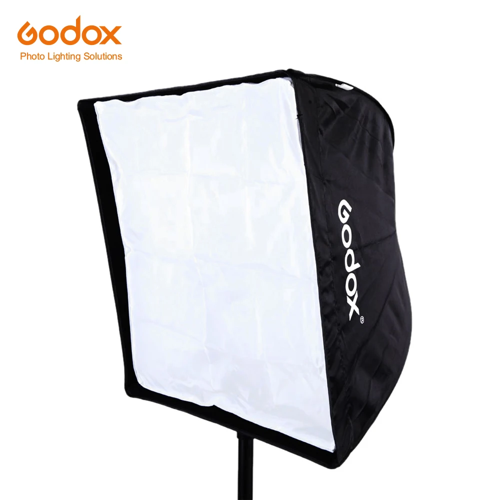 Godox 60 см x 60 см 24 дюйма x 24 дюйма прямоугольный зонтик софтбокс Brolly отражатель для строб студия вспышка Speedlight фотография