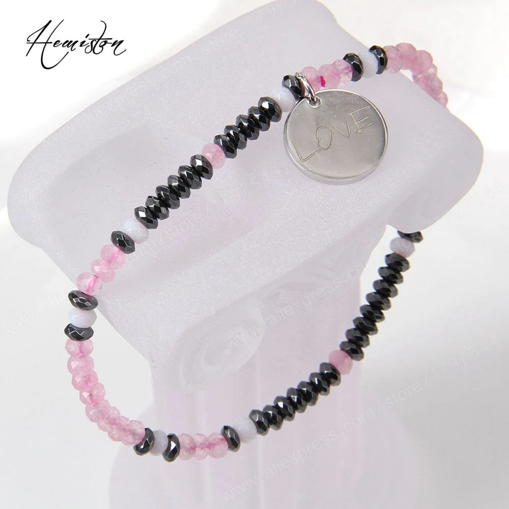 Гравировкой Томас и его красочные небольшой браслет из бусин с дисковым в виде