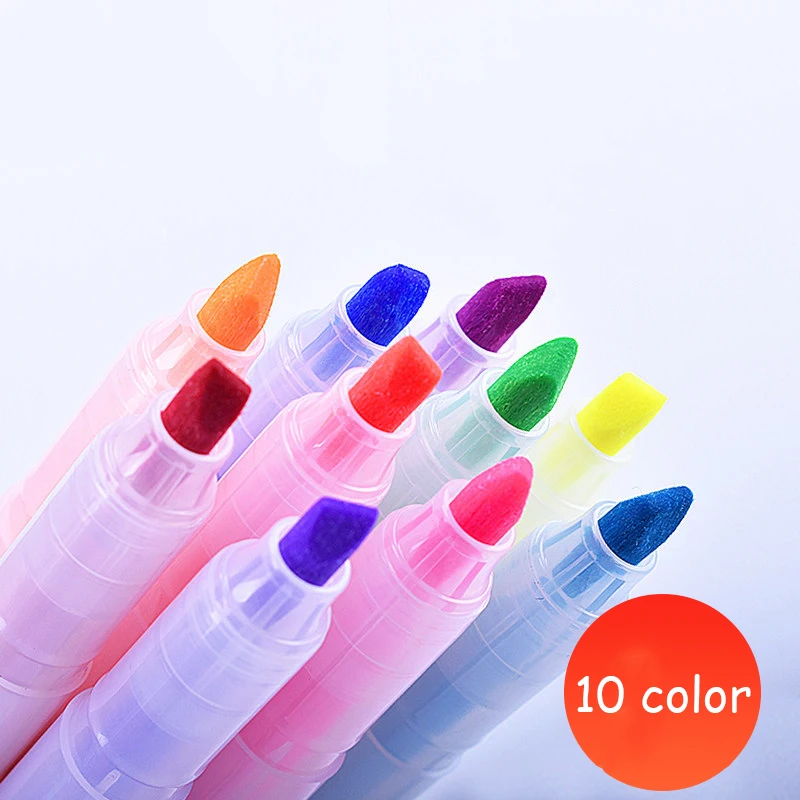 Random Color XYDDJYNL 10 цветов для рисования манга художественные маркеры 1 шт. маркер Copic маркеры товары для рукоделия Diy Скрапбукинг рукоделие Кисть ручка - Цвет: Random Color