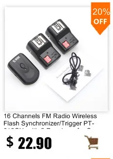 4 Channels Wireless Remote Speedlight Flash Trigger+ Umbrella Hole/Holder Universal Flash Synchronizer for Canon Nikon Pentax