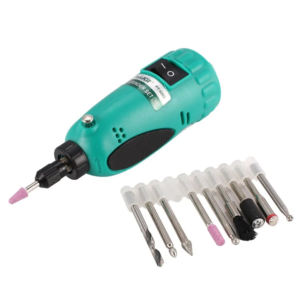 Pro'skit PT-5202F шлифовальный станок гравировка резьба ручка электрическая дрель