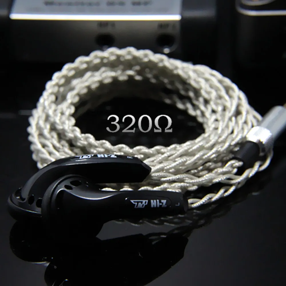 Новинка TY Hi-Z 320ohm высокое сопротивление в ухо вкладыши HiFi наушники Seahf Earburd 320ohm наушники HP320 Fone De Ouvido