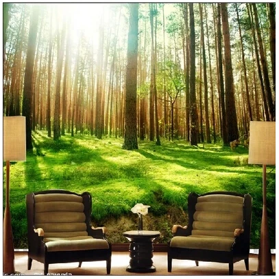 Большие настенные 3D-обои для спальни телевизора дивана | Обустройство дома