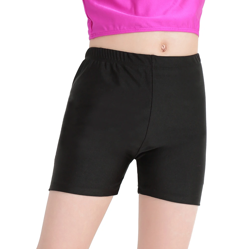 

ICOSTUMES Children Ballet Shorts Girls Jazz Gymnastic Hot Boy Dance for Dancewear Wholesale Lycra Spandex Dance Shorts Dancers