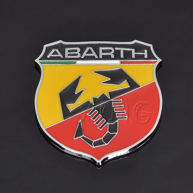 3d наклейка на автомобильное боковое крыло для Fiat Abarth 500 124 125 Punto Bravo Scorpion