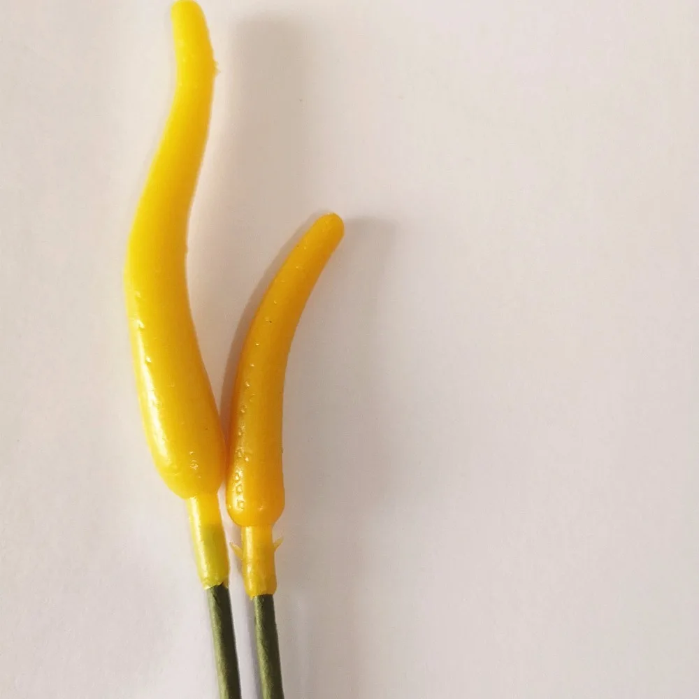 15 шт Калла лилия Искусственные тычинки для цветов рукоделия Шелковый цветок