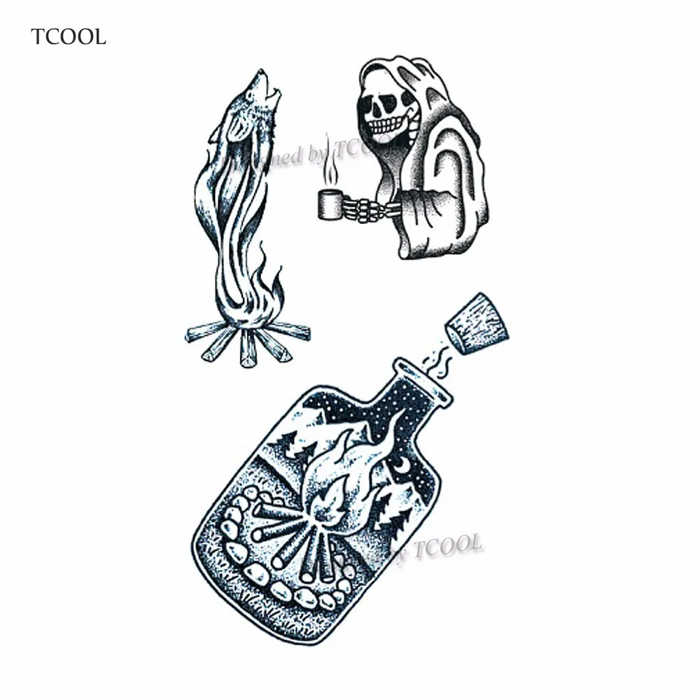 Временная татуировка HXMAN водостойкая на руку 10 5x6 см|tattoo sticker|fashion tatooart arm |