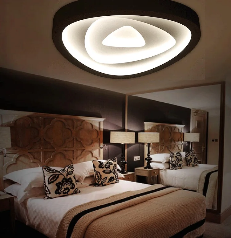 

Художественный Железный акриловый светодиодный потолочный светильник, лампа для гостиной, спальни, кабинета, ресторана, офисное и деловое ...