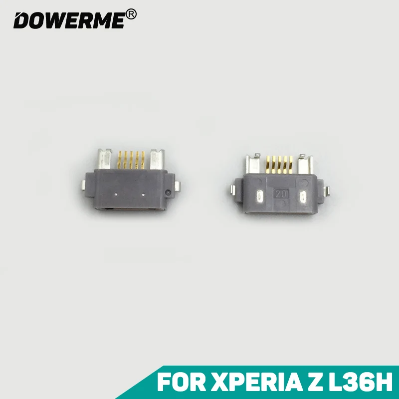 10 шт./лот Dower Me Micro USB Jack зарядный порт док станция разъем для зарядки Sony Xperia Z L36H Lt36