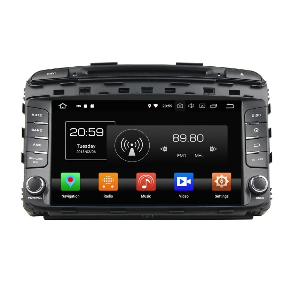 IPS экран 4 Гб + 32 ГБ 2 din 9 &quotВосьмиядерный Android 8 0 автомобильный dvd плеер для Kia Sorento 2015