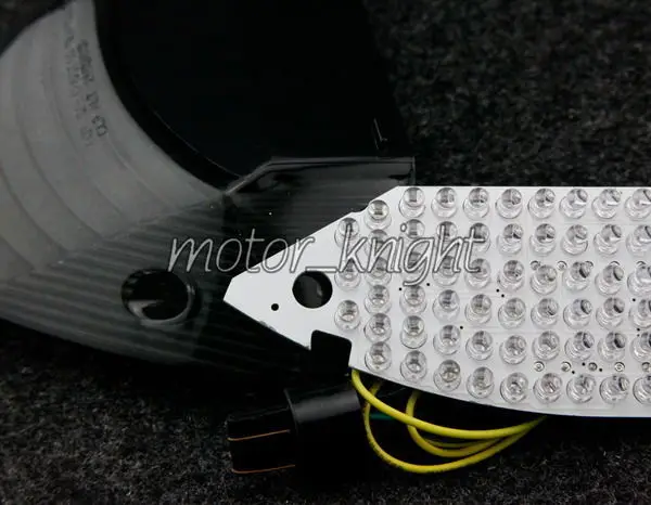 Встроенный светодиодный задний фонарь для Honda CB600 CB900 HORNET 599 919 2002 2003 2004 2005 2006 2007|smoke