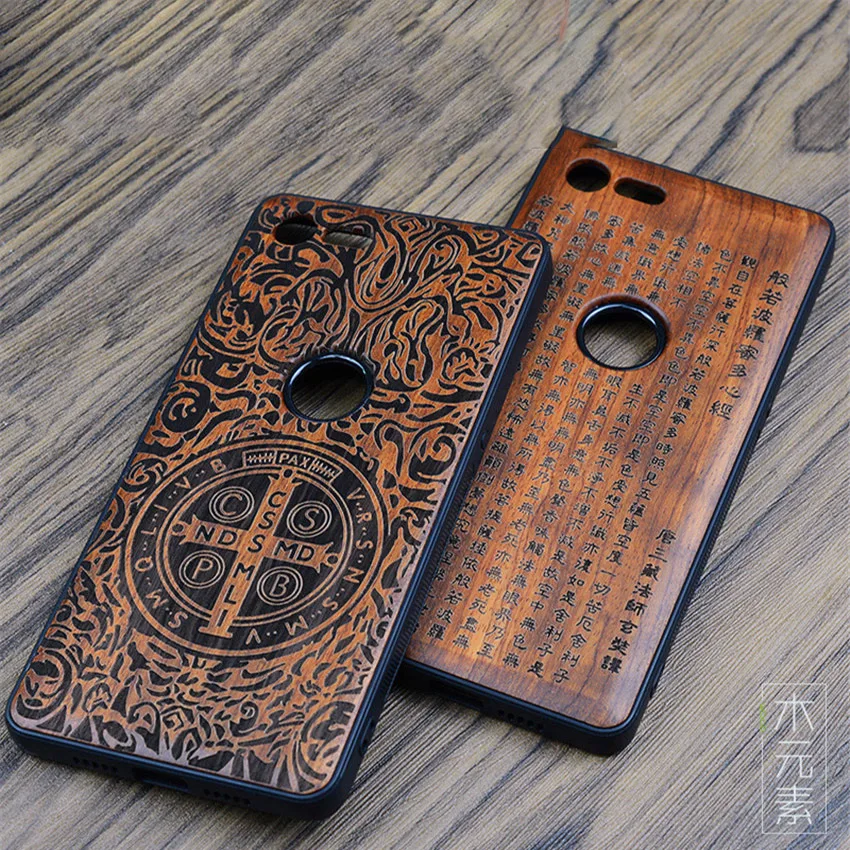 2019 New For Smartisan nut pro 2s Case Slim Wood Back Cover TPU Bumper 2 s Phone Cases |