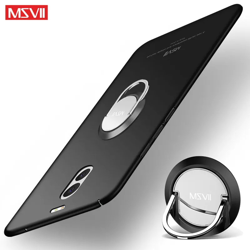 Для Meizu M6 M5 M3 Note чехол MSVII кольцо на палец Матовый Жесткий чехол для Meizu M5 M3s Mini держатель задняя крышка для Meizu M6 чехол