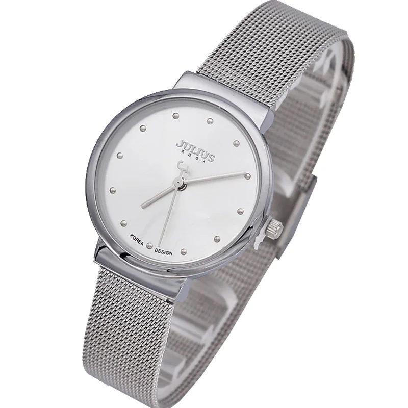 Thin Lady Women's Watch Japan Quartz Hours Clock Top Fine Fashion Dress Business Bracelet Stainless Steel Lover's Girl Gift Box |