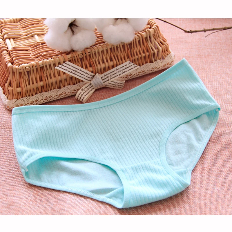 Трусики женские хлопковые в полоску 4 шт./лот|kids girls panties|girls pantiesgirl panties underwear |