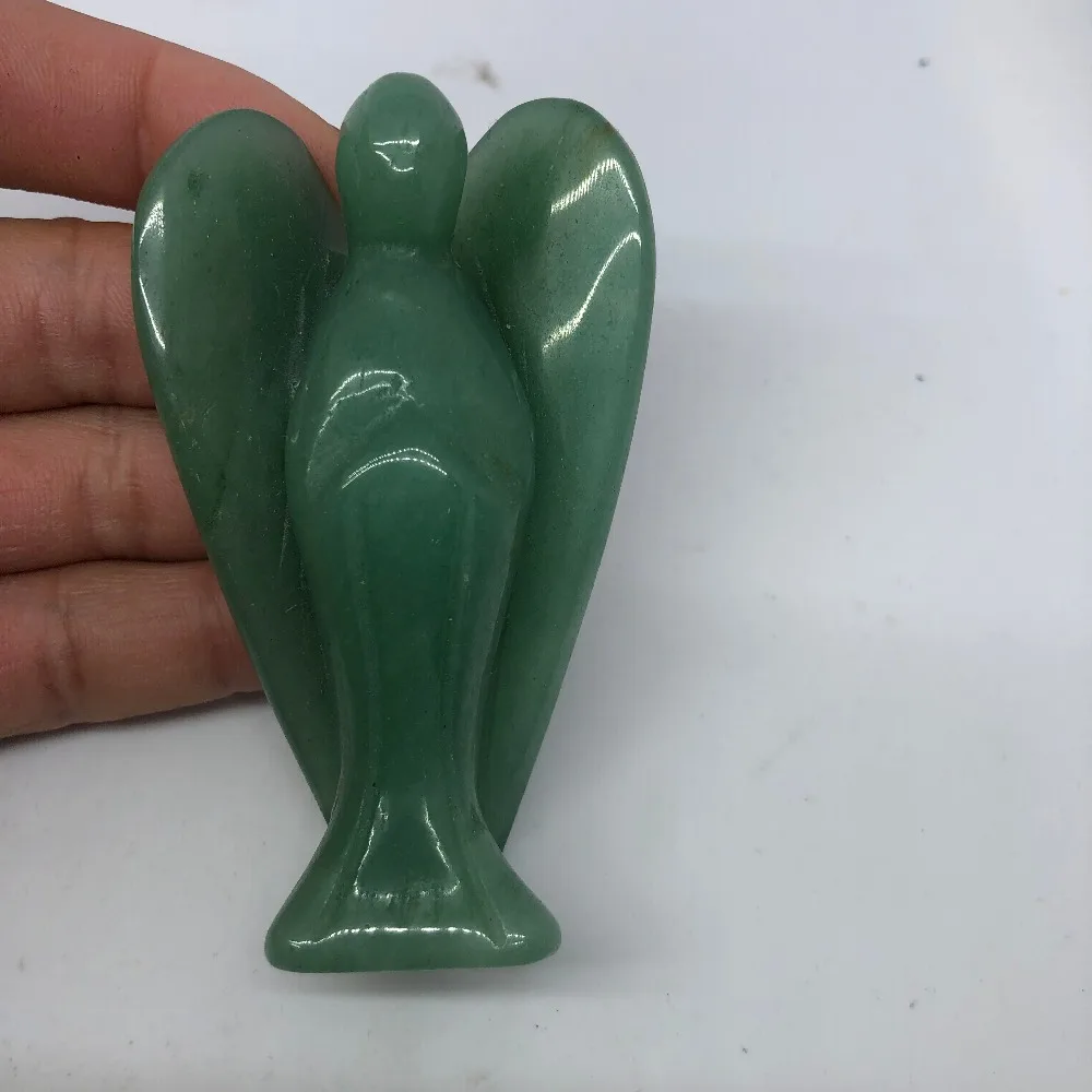 Натуральный кварцевый кристалл donglin нефрит ручное долото ангела камень для