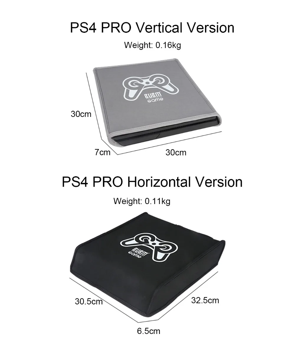 BUBM для sony playstation 4 PRO пылезащитный чехол для консоли, мягкий водонепроницаемый защитный чехол для PS4 PRO