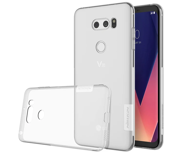 Для LG V30 чехол NILLKIN Ультратонкий Прозрачный чехол из ТПУ для LG V30 прозрачный мягкий чехол из ТПУ+ розничная посылка